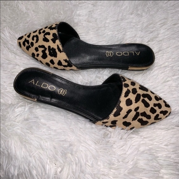 Aldo Shoes - Aldo animal print loafers